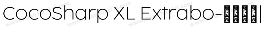 CocoSharp XL Extrabo字体转换